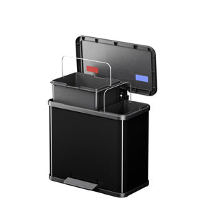 HAILO HAILO PEDAL BIN OKO Plus size L 3x9 L Nero 0633-260