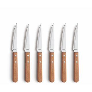 Amefa Amefa Pizza Steak Knife Set a 6 pezzi
