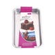 Patisse Patisse Brownie Form 28x18x4 cm argento