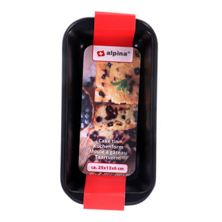 Alpina Cake Form 25x13x6 cm nero