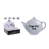 Excellent houseware theezakjeshouder theetip tea porselein
