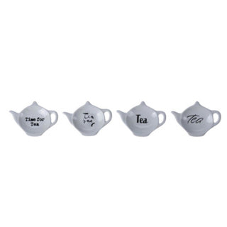Excellent houseware theezakjeshouder theetip tea porselein