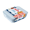 Pyrex Cook Freeze Diseños para hornear Rectángulo Conjunto de 2 22 x 17 y 24 x19 cm