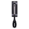 Excelente Housware Housware Spaghettilpoon 33 cm Nylon negro de acero inoxidable