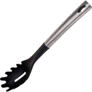 Eccellente Casalinga Houseware Spaghettilpoon 33 cm Nylon nero in acciaio inossidabile
