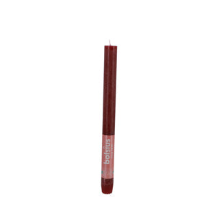 Bolsius Dinner Candle Rustic Red 27 cm