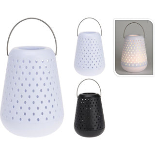 Lantern LED D19xh26cm 2 colori assorchi