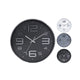 Reloj de pared 30.5 cm 3 Surorti Silver