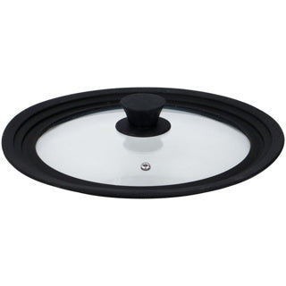 Coperchio di vetro Alpina con bordo silicone 24 26 26 cm