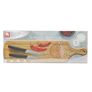 Tagliere di bambù Richardson Sheffield Incl 2 coltello