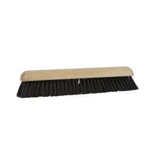 Barredora de habitaciones Luva cabello artificial negro 29 cm