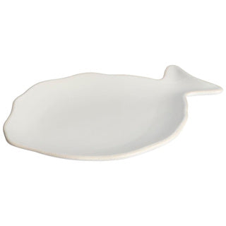 Piatto Gusta pesce 21,5 x 15,2 cm bianco | 2 pezzi