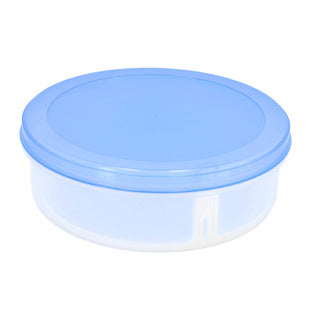 Caja de pastel de cocina de SunWware Club 35x12 cm Blue Transparent