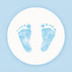 Ambiente servilletas de 25 cm Baby Steps Young FSC Mix