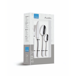 Posate Amefa Amefa Set Austin 24 pezzi