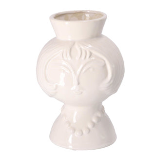 Vaso gusta con faccia Ø16 5x23,5 cm