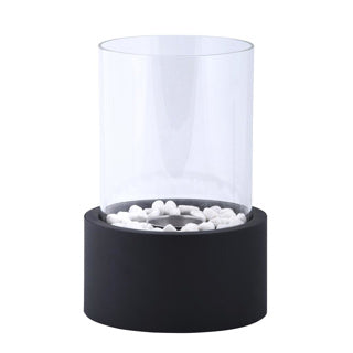 Chimenea de bioetanol alrededor