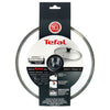 Tefal glazen deksel - ø 24 cm - met stoomgaatje - hittebestendig - geschikt voor koekenpannen