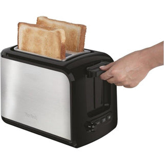 Tefal Tefal TT410D Express Toaster 16x26x19 cm 850W in acciaio inossidabile nero