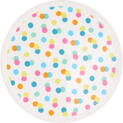 Placas con puntos 22.5 cm, 4st.