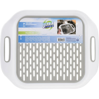 Eccellente tappetino per lavello casalingo con manici 38x30 cm