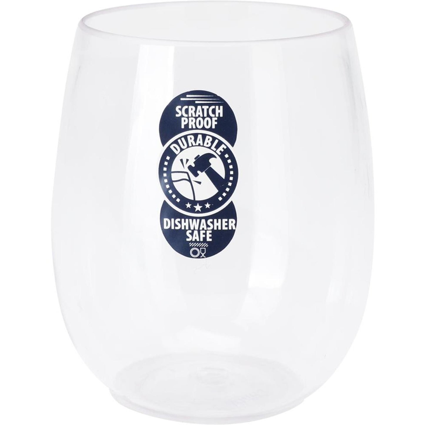 Ottimo bicchiere per casalinghi in plastica da 500ml ø9,5x11,7cm