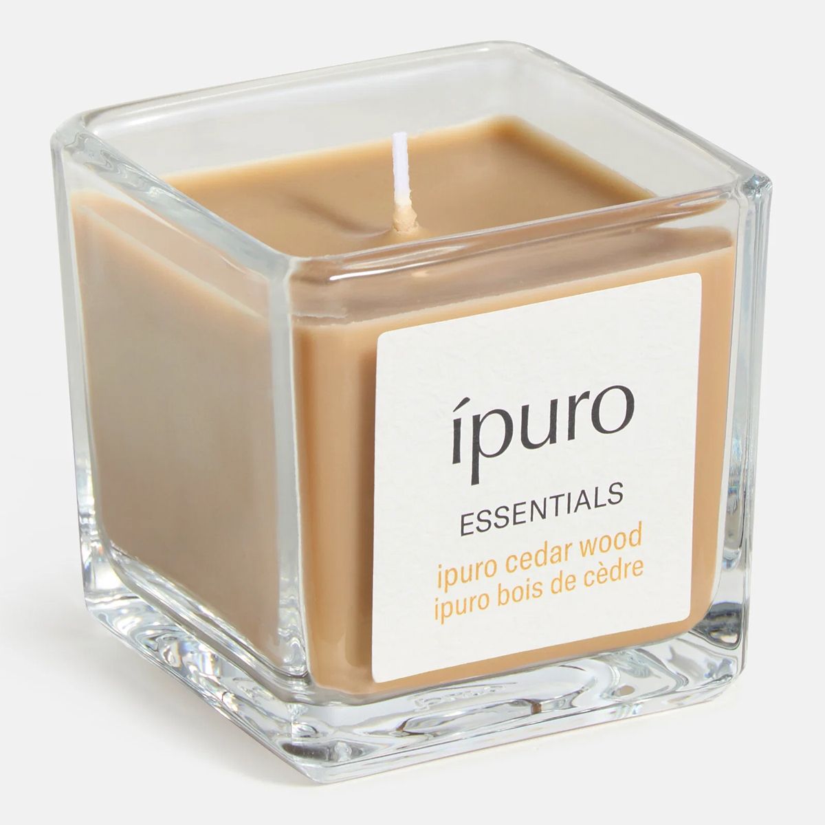 Candela profumata Ipuro legno di cedro 125gr.