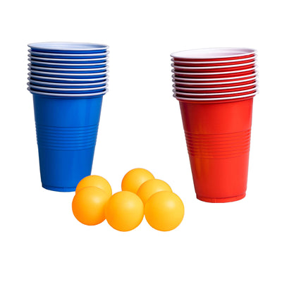 Juegos de payaso cerveza pong 20 tazas 6 bolas