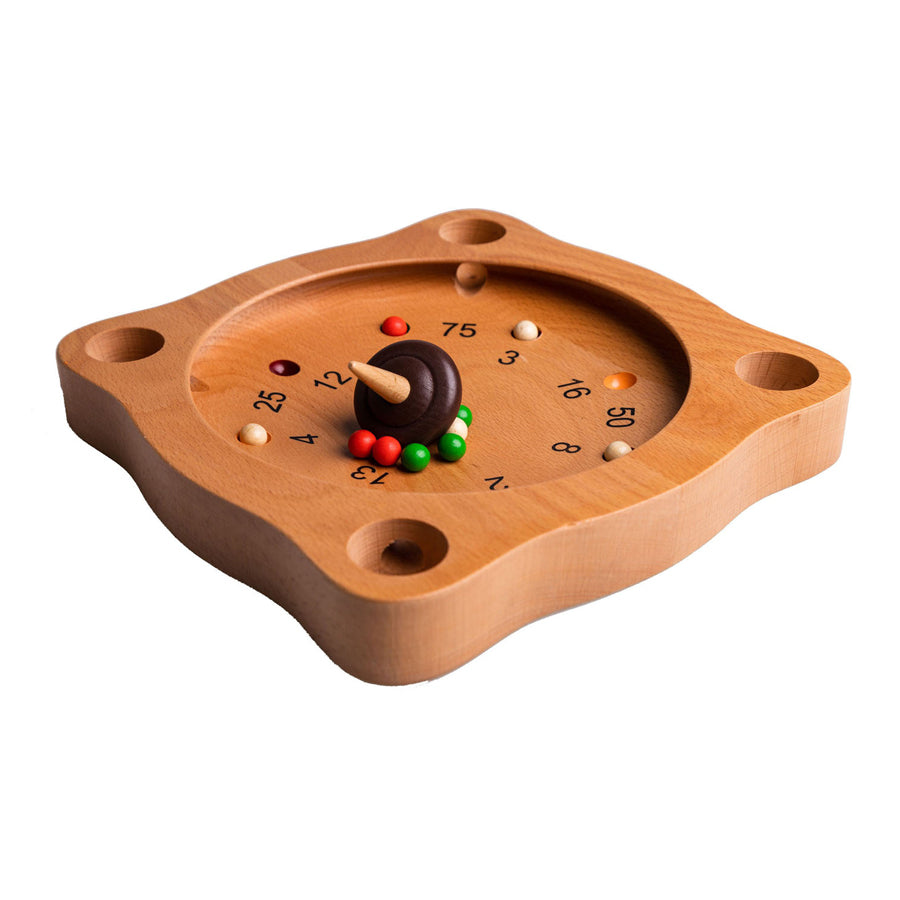 Clown Games Tiroler Roulette Wood Board Game