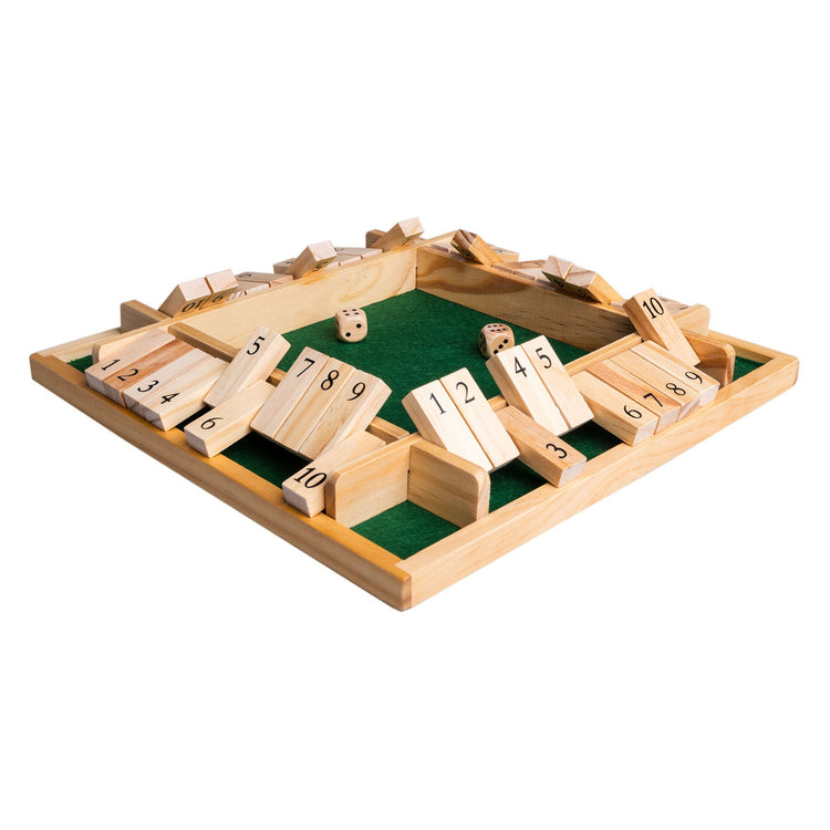 Juegos de payaso apagan la caja Juego de mesa de madera