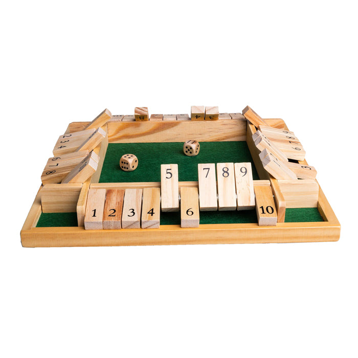 Juegos de payaso apagan la caja Juego de mesa de madera