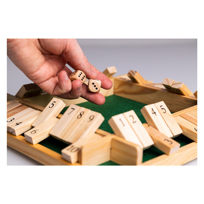 Juegos de payaso apagan la caja Juego de mesa de madera