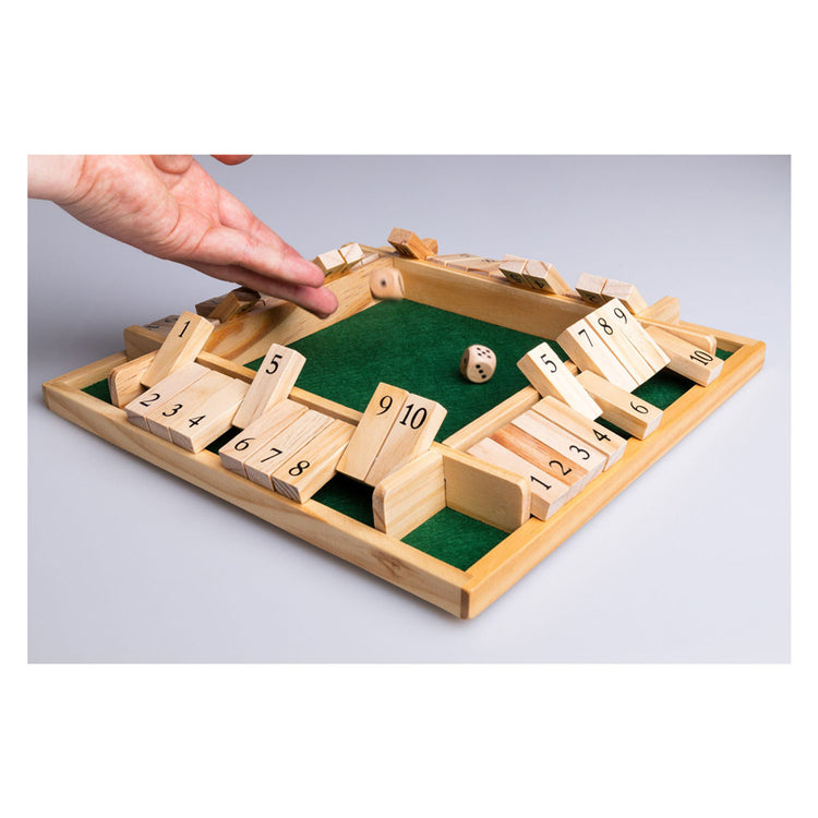 Juegos de payaso apagan la caja Juego de mesa de madera