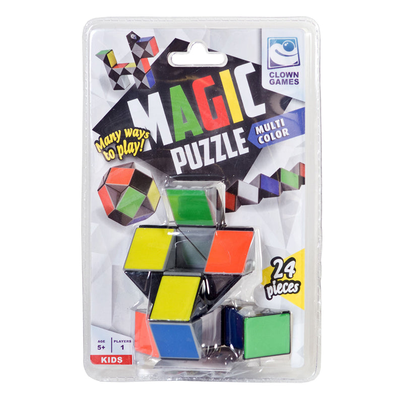Clown Games Clown Puzzle Color