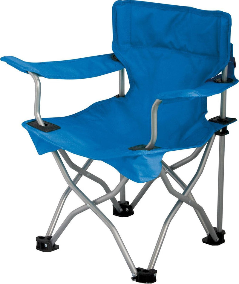 Silla de campamento EuroTrail Ardeche Junior 34 x 27 cm de acero azul