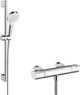 Hansgrohe crometta vario set rinnovamento 1001 cl - termostato - termostato ecostat - 65 cm - cromo bianco