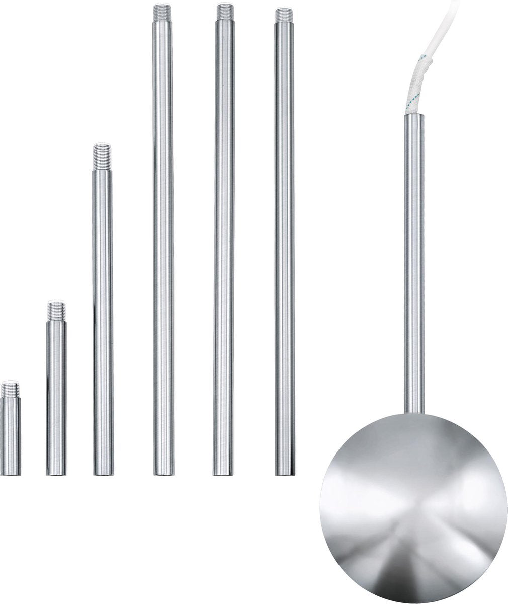 Eglo extention - hanglamp kabel verlengstuk - chroom