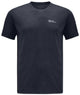 Jack wolfskin vonnan s s t m heren t-shirt-midnight sky