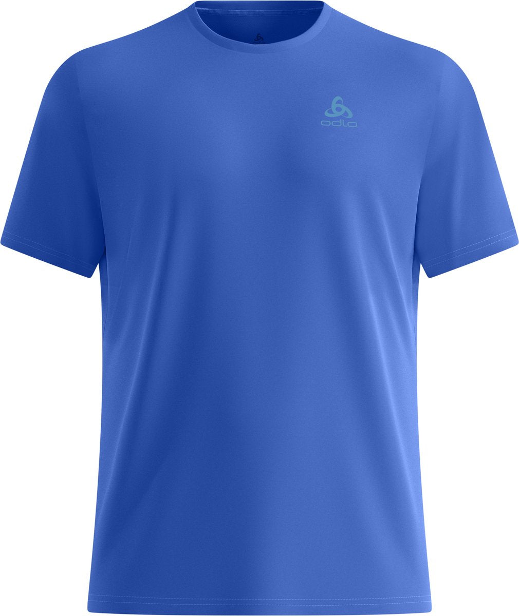 Odlo essential flyer hardloopshirt - mannen - dazzling blue - s