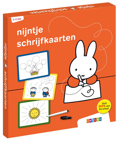 tarjetas de escritura miffy