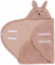 Coperta Jollein per bebè - coniglietto - rosa selvatico - 100x105 cm