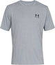 Maglia sportiva da uomo Under Armour UA M Sportstyle LC SS-Gry - Steel Light Heather - Nera