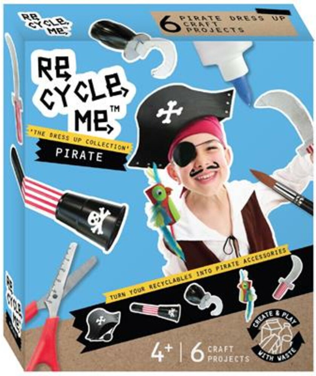 Re-cycle-me™ re-cycle-me knutselset pirate dress up