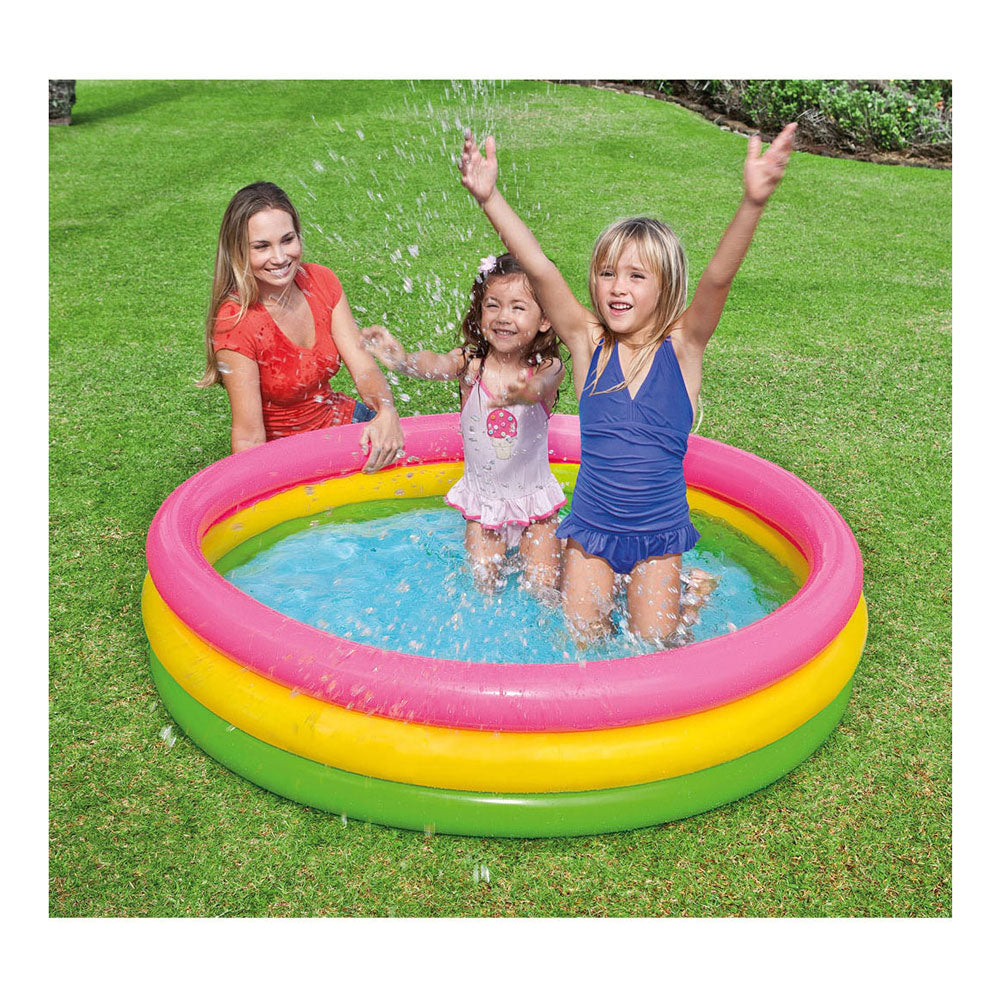 Piscina gonfiabile colorata intex