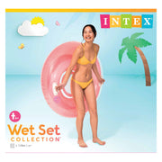 Intex - Gekleurde loungestoel voor op het water-Roze - afbeelding 2
