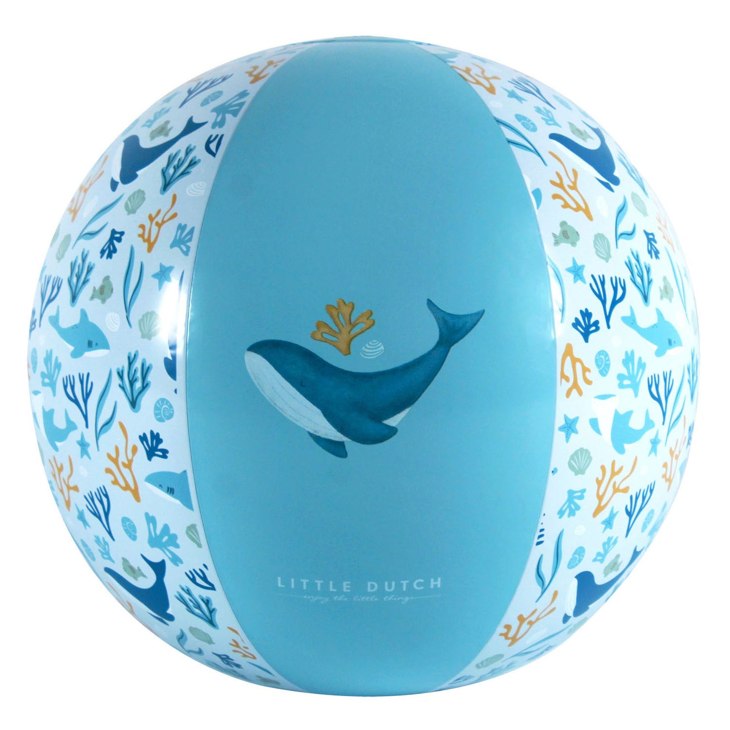 Little Dutch Ocean Dreams Strandball Blue, 35 cm