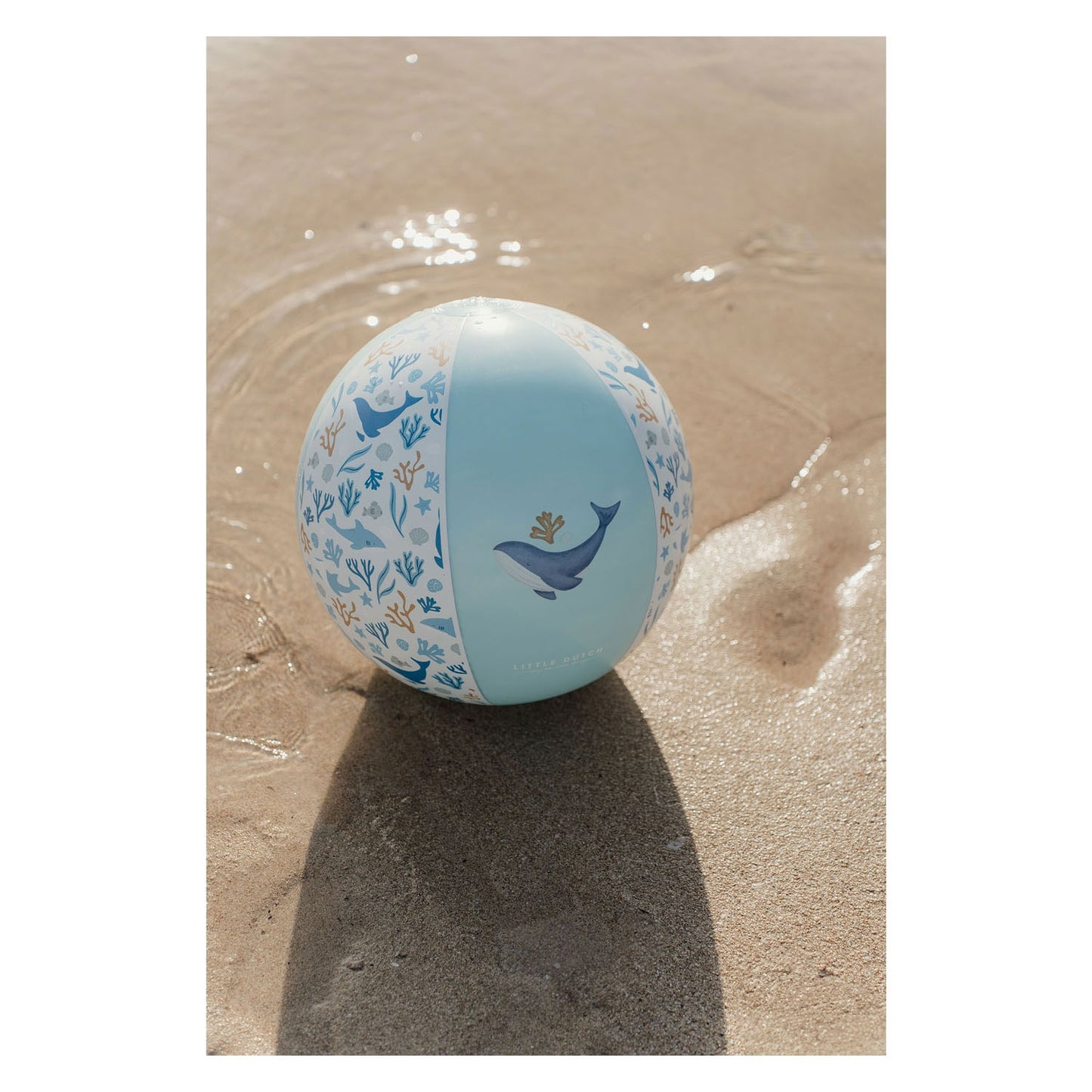 Little Dutch Ocean Dreams Strandball Blue, 35 cm