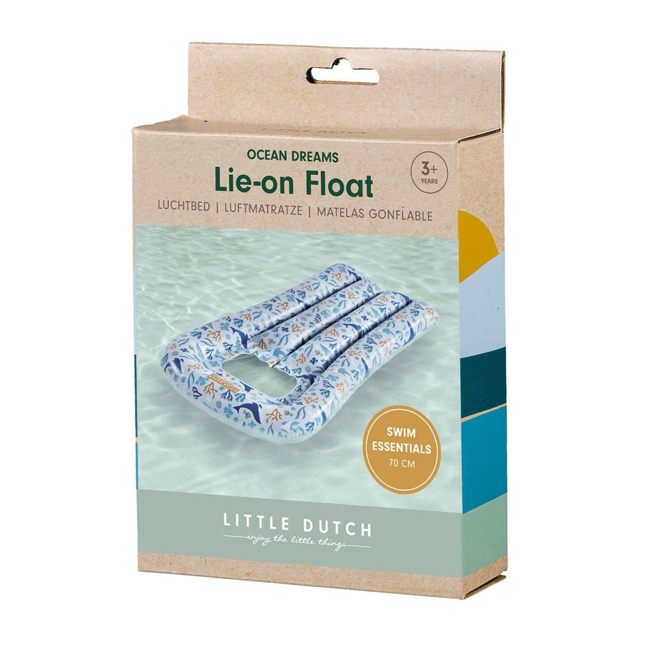 Little Dutch Ocean Dreams Airbed Blue