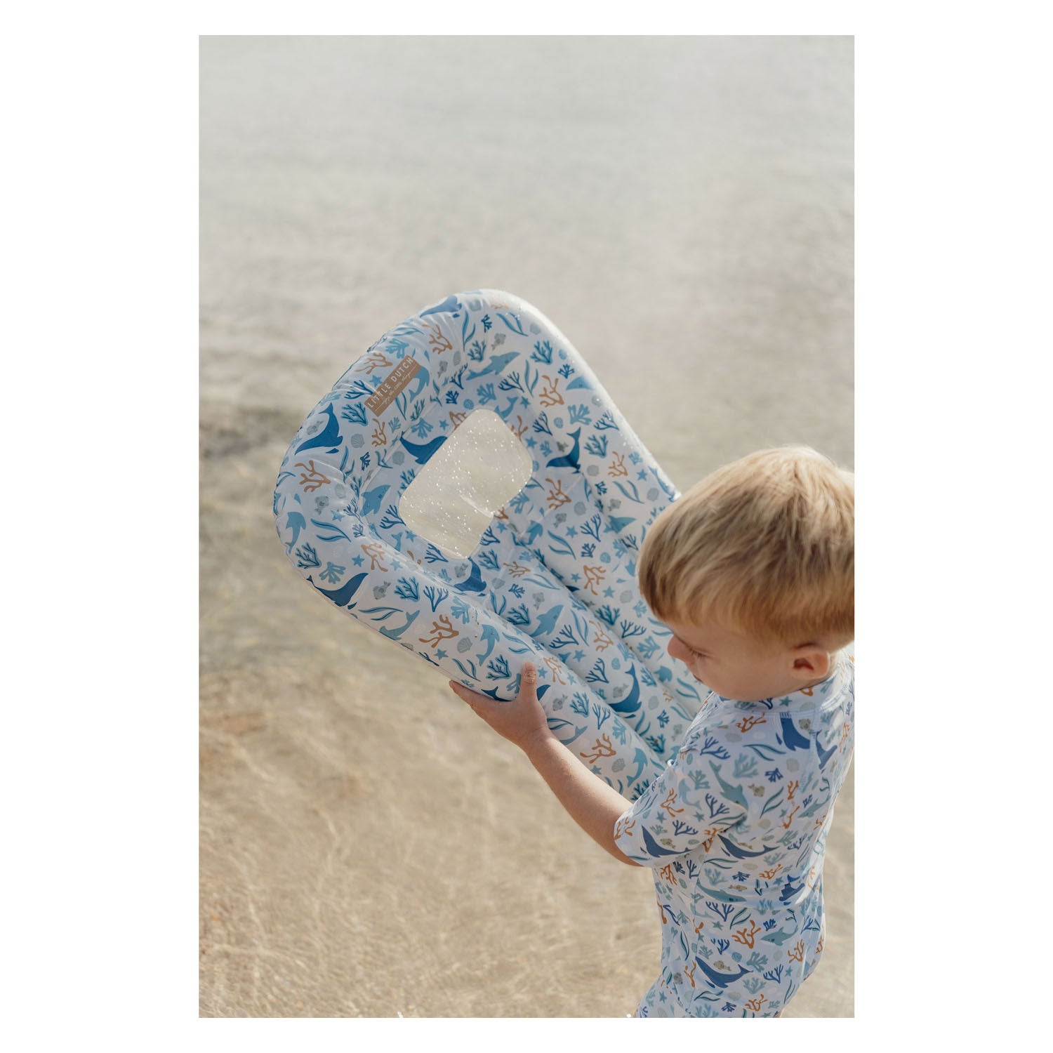 Little Dutch Ocean Dreams Airbed Blue