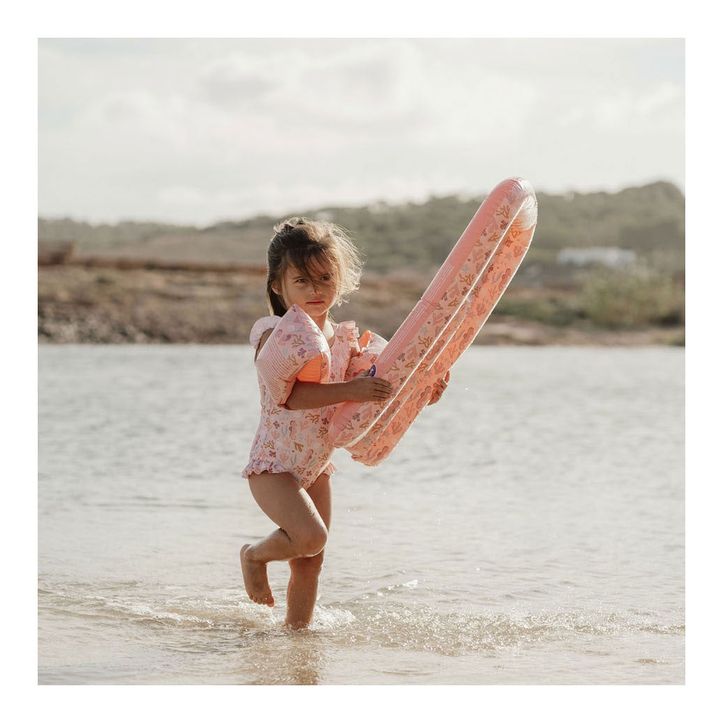 Pequeños sueños del océano holandés airbed rosa